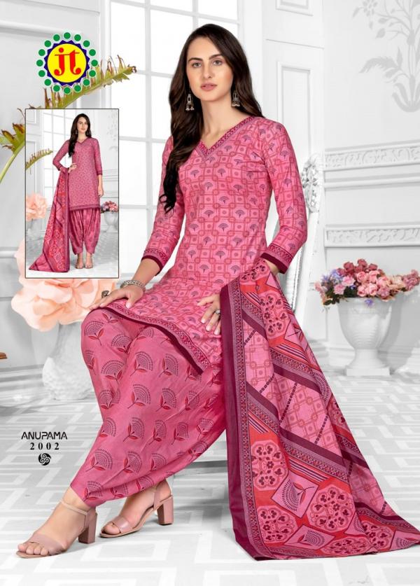 JT Anupama Vol-2 Cotton Designer Patiyala Dress Material